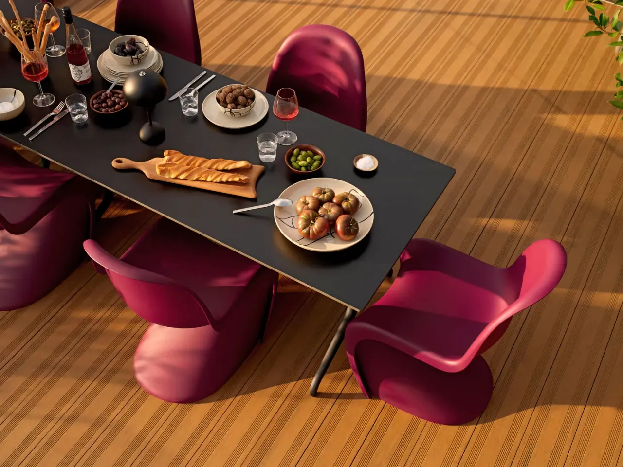 8730352 Panton Chair Belleville Table Dining Rooftop Terrace v fullbleed 1440x